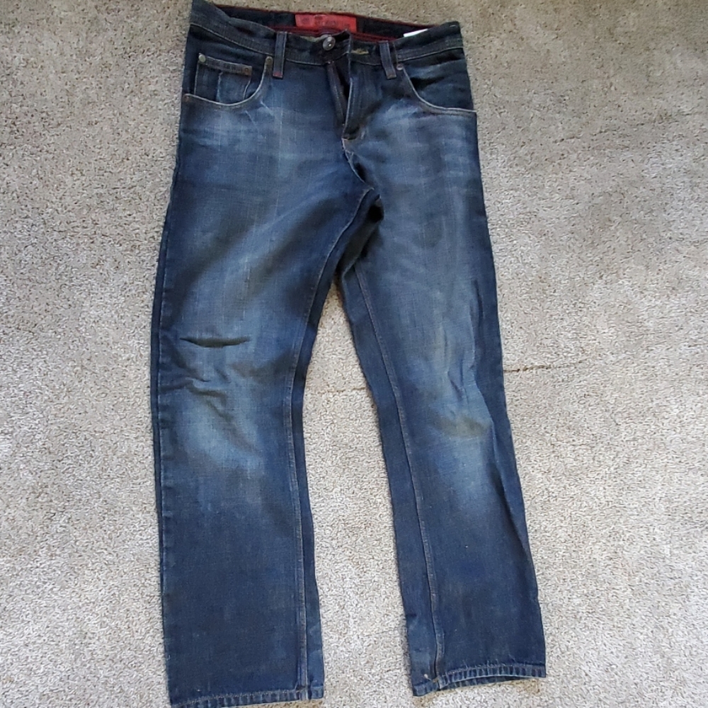 Lee slim fit straight leg denim jeans size 16 reg